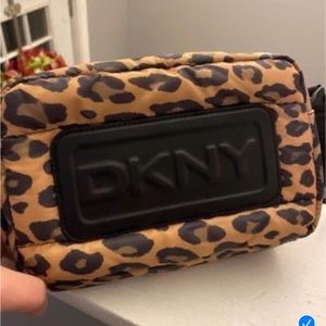 DKNY Torie Leopard Camera Crossbody Bag